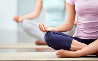 Picture of people on Connecticut wellness retreat.