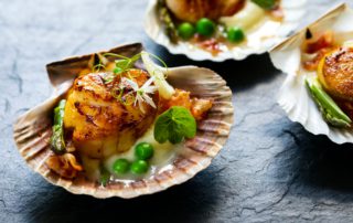 A dish to represent the cuisine at Fresh Salt, located at Saybrook Point.